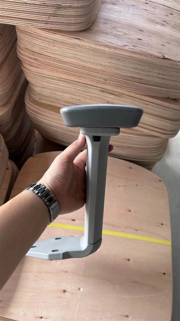 3D Justerbar Kontorstol Armlæn, Plastramme Med PU Armpude Til Spillestol Reservedele007
